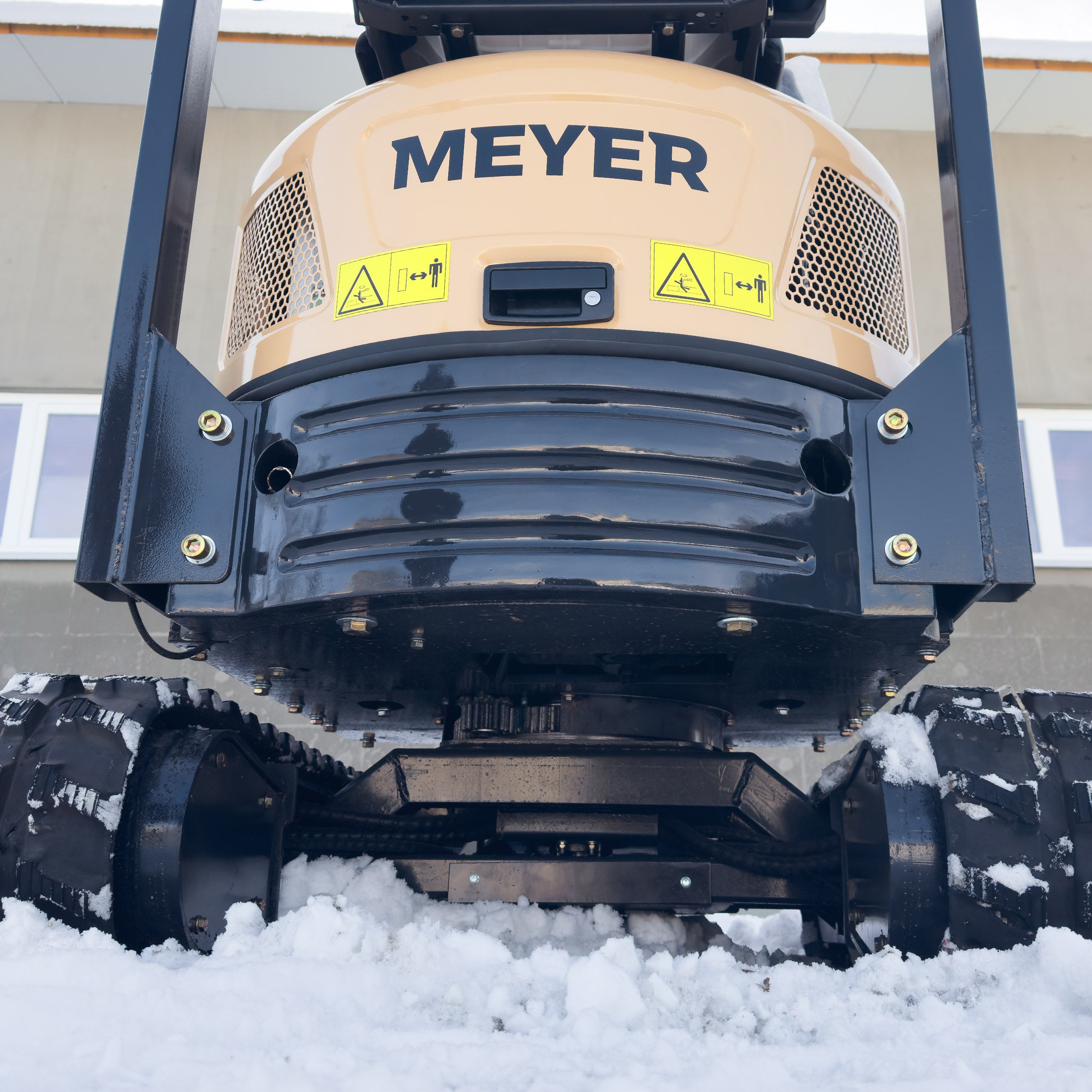 Minikoparka gąsienicowa MEYER EX12 - skrętne ramię, joystick