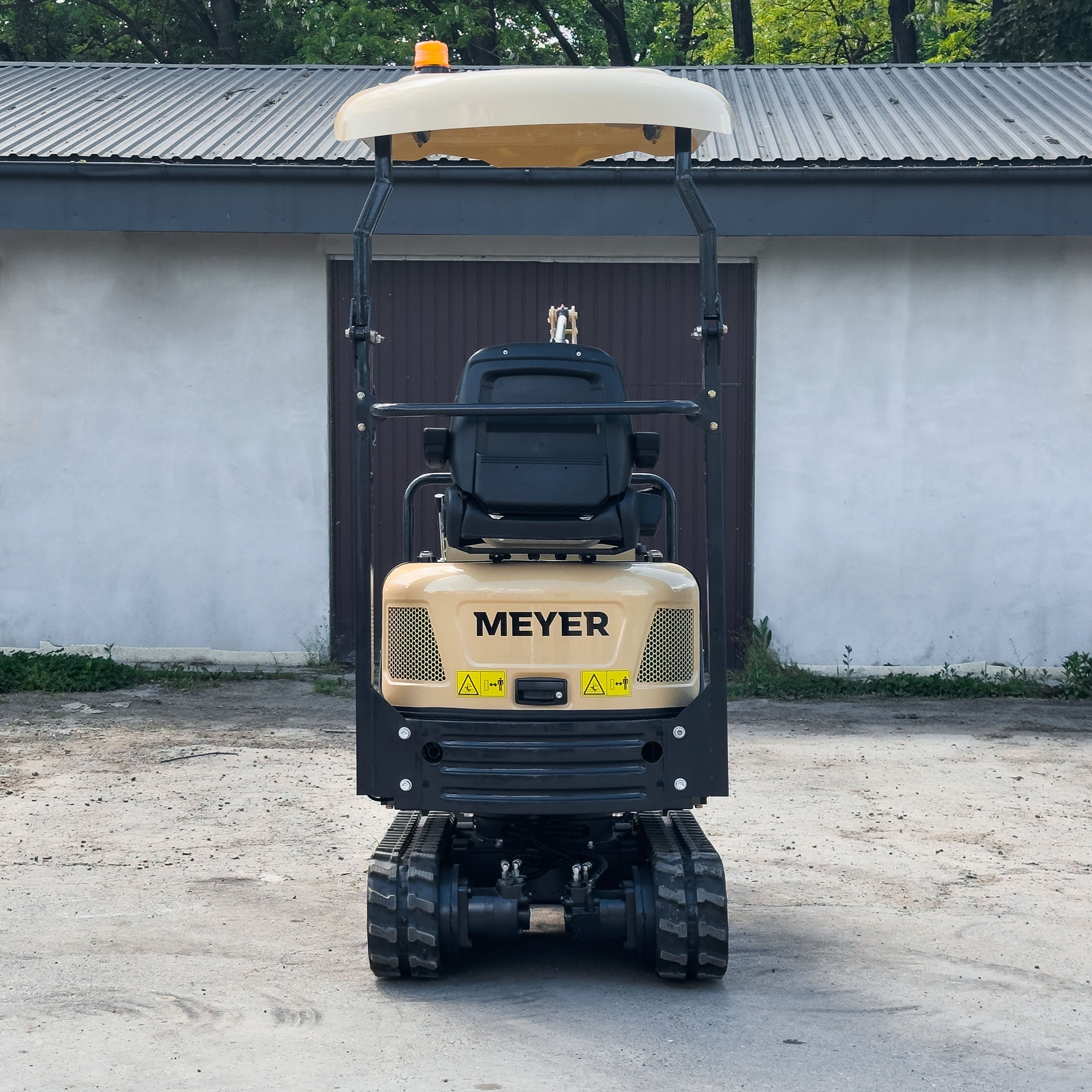 Minikoparka gąsienicowa MEYER EX10 – skrętne ramię, silnik Briggs & Stratton