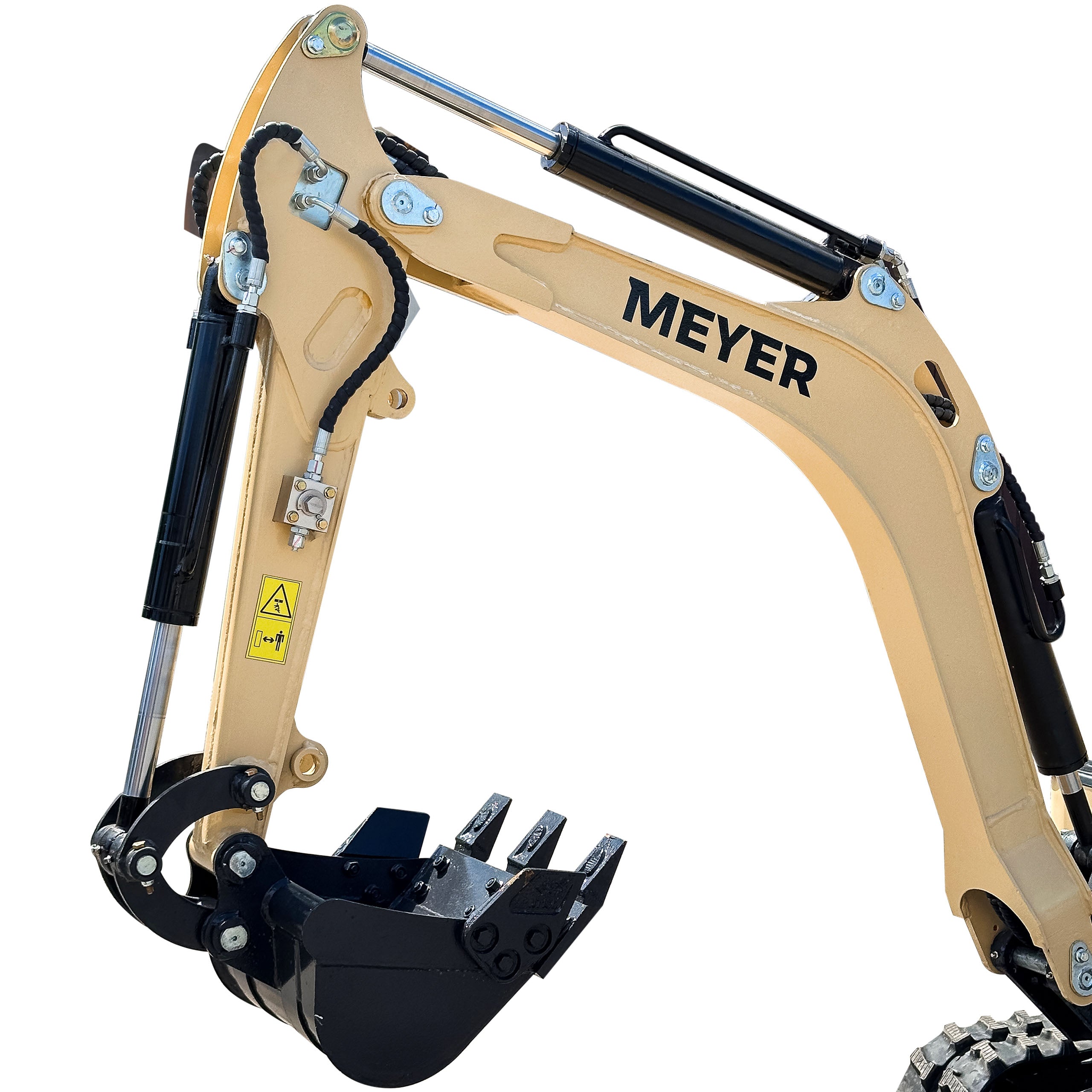 Minikoparka gąsienicowa MEYER EX12 - skrętne ramię, joystick