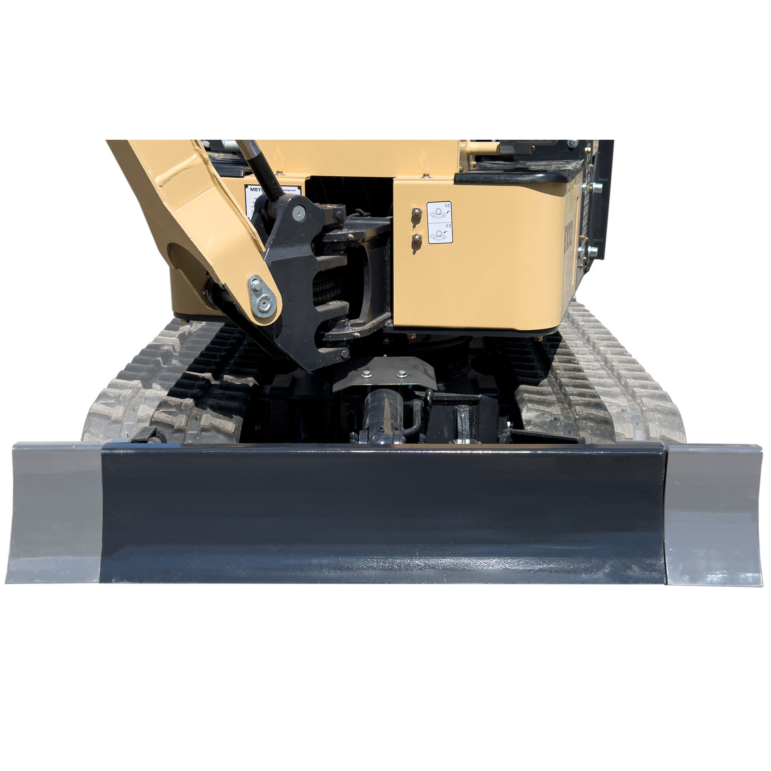 Minikoparka gąsienicowa MEYER EX12 - skrętne ramię, joystick, rozsuwane gąsienice