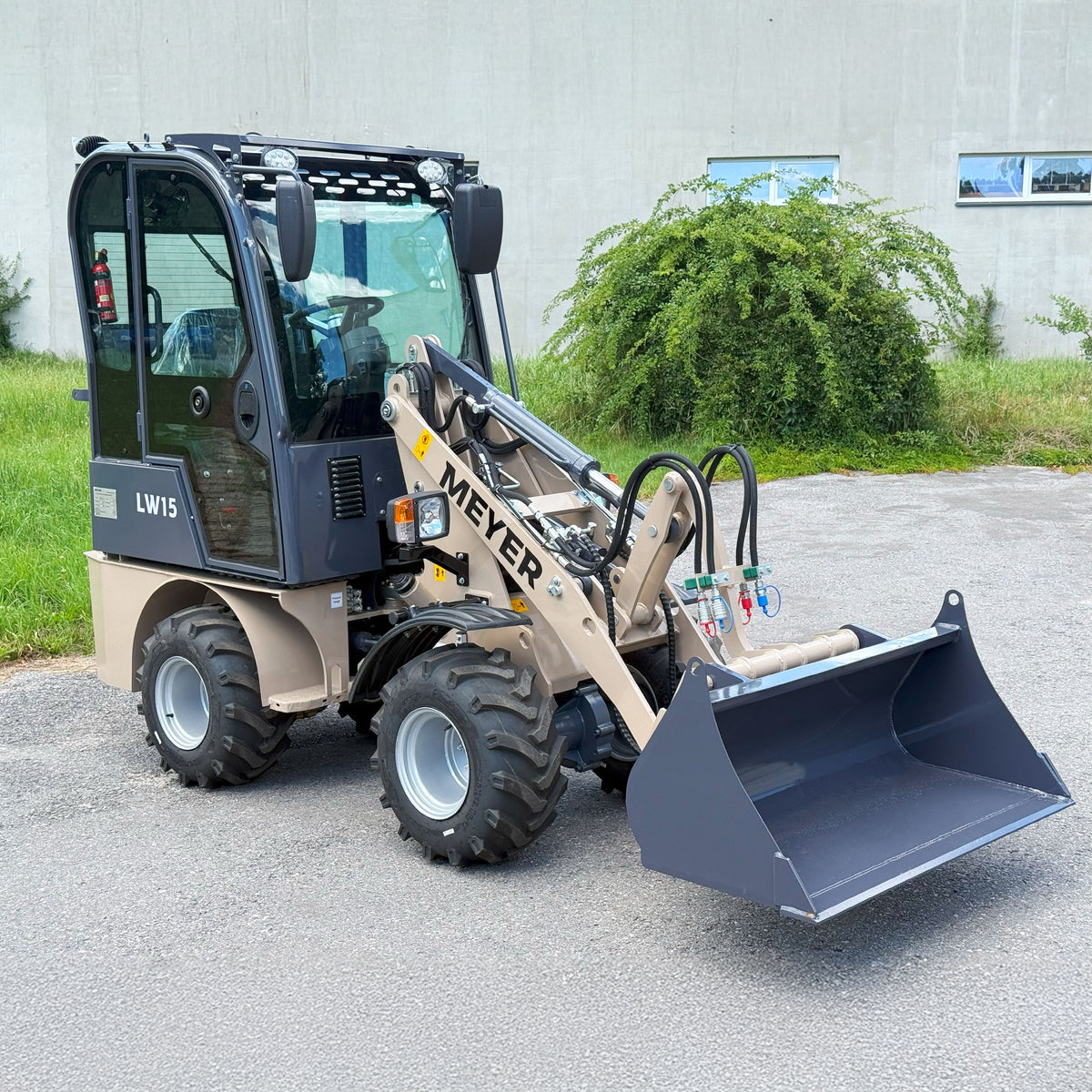 Ładowarka kołowa MEYER LW15 z kabiną