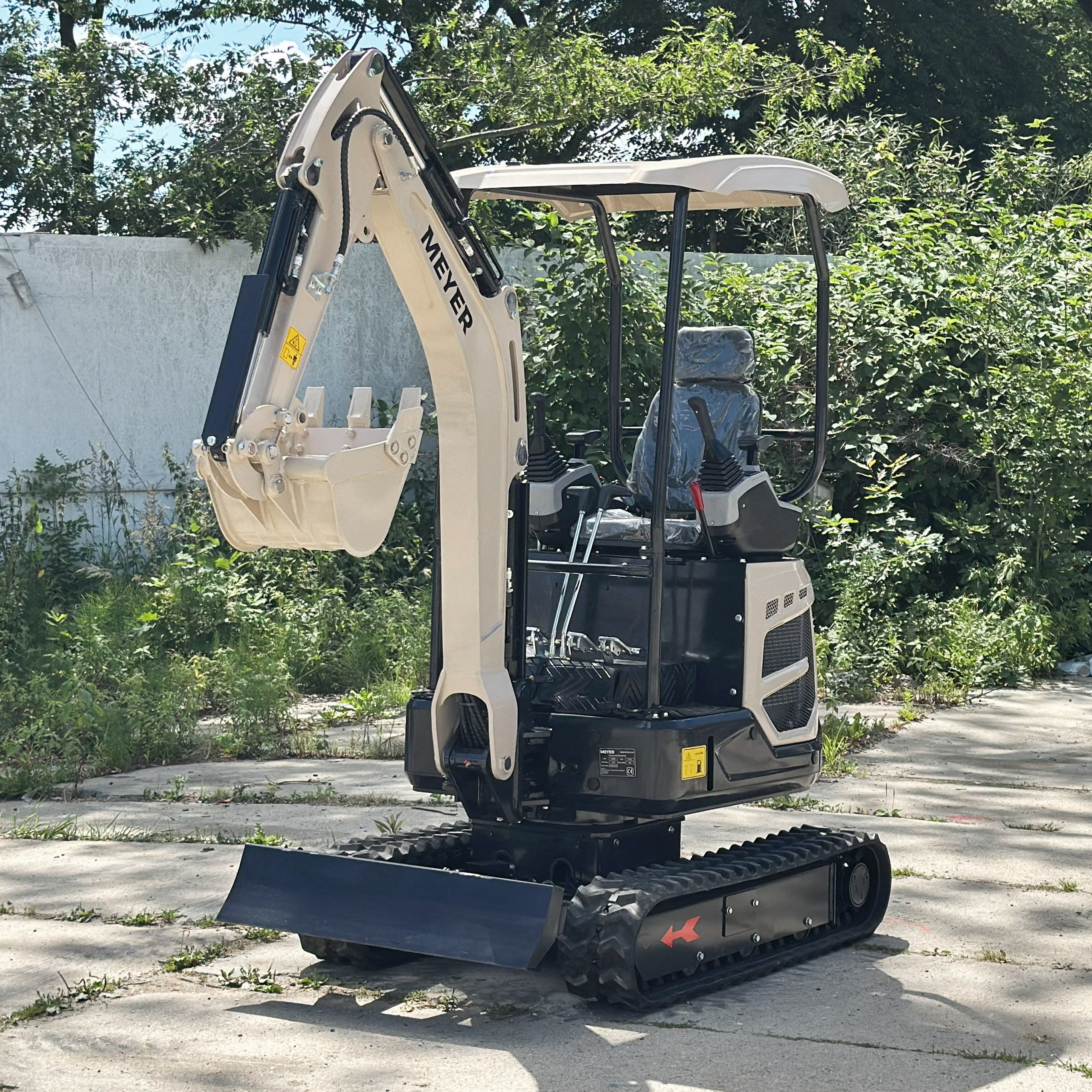 Minikoparka gąsienicowa EX15