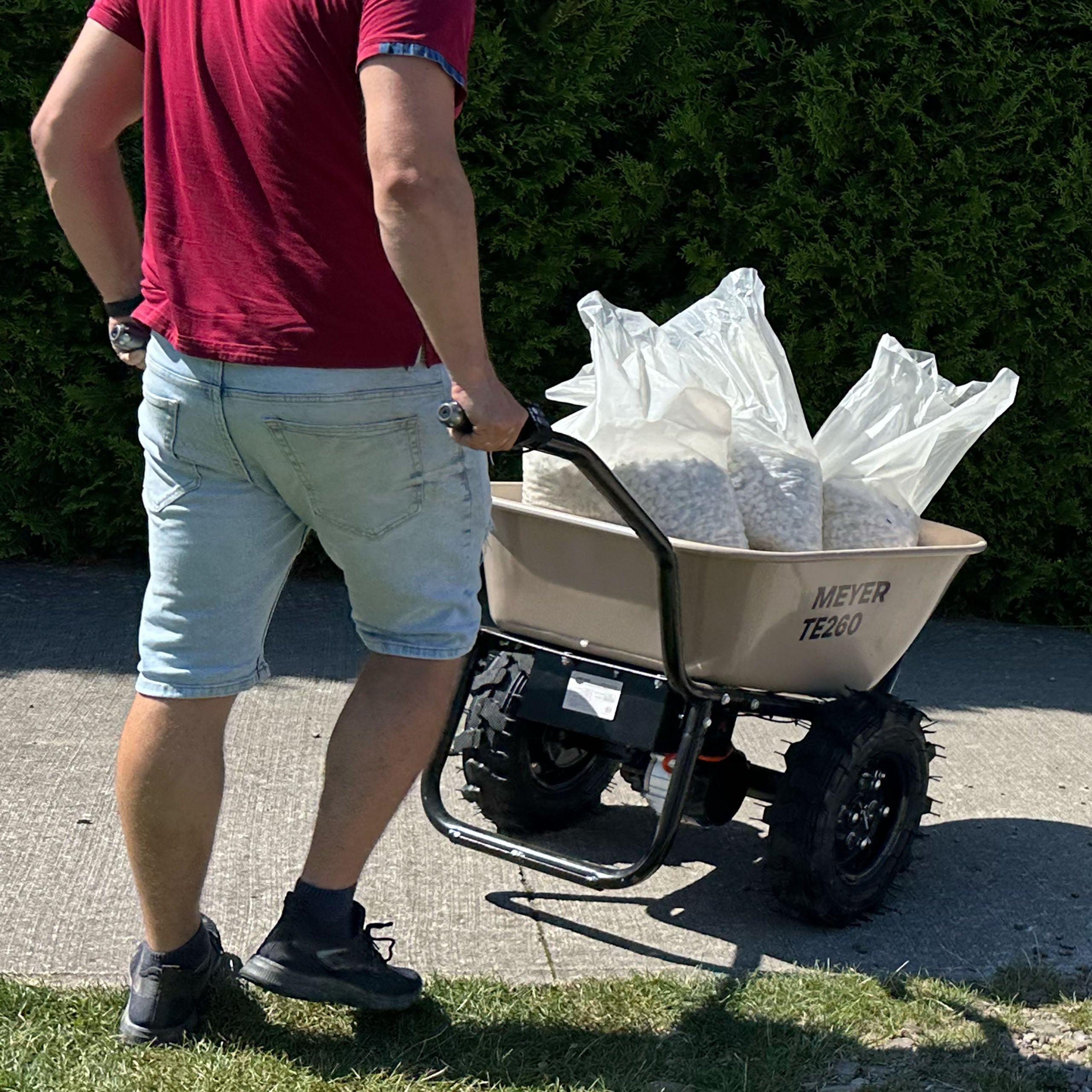 Taczka elektryczna z napędem MEYER TE260