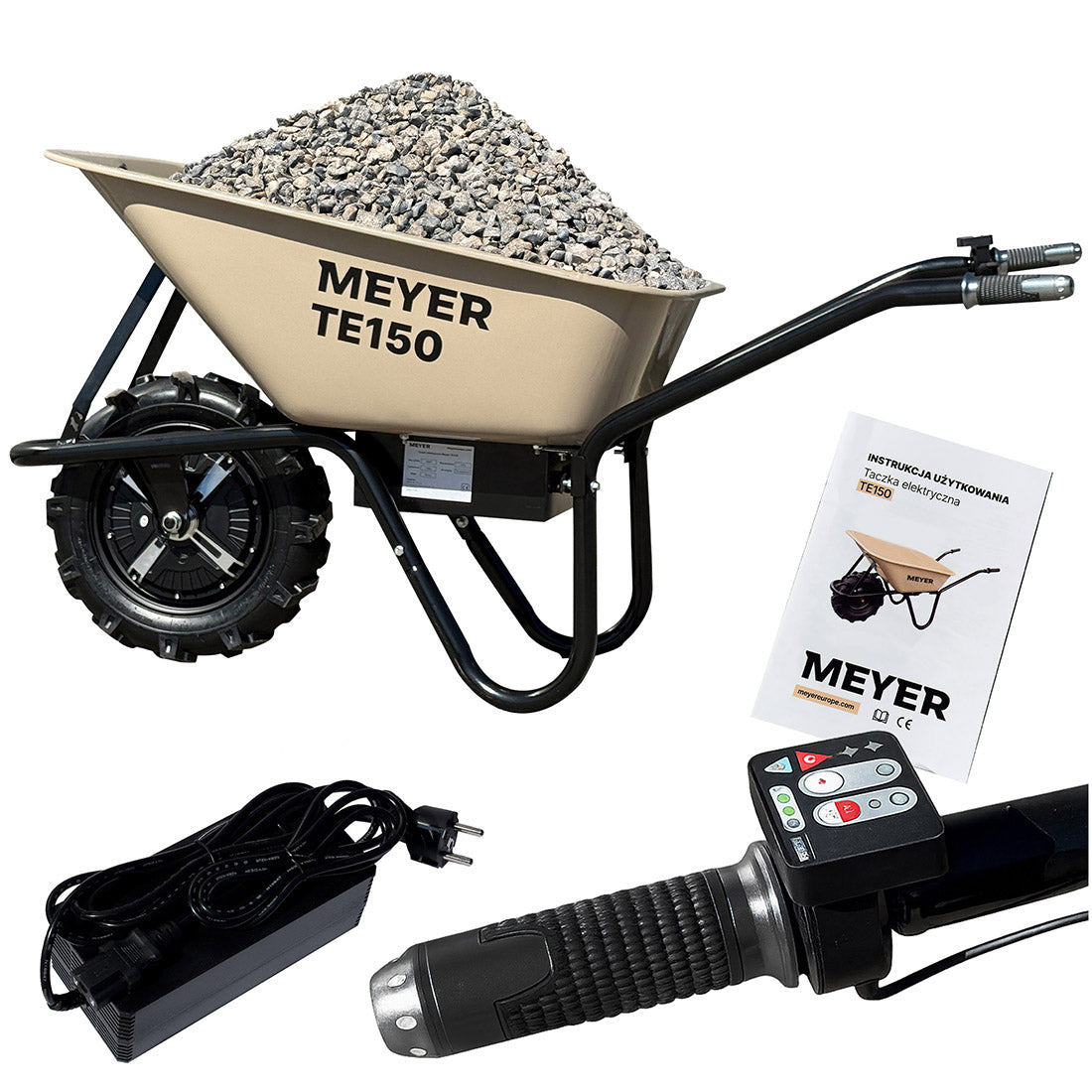 Taczka elektryczna z napędem MEYER TE150