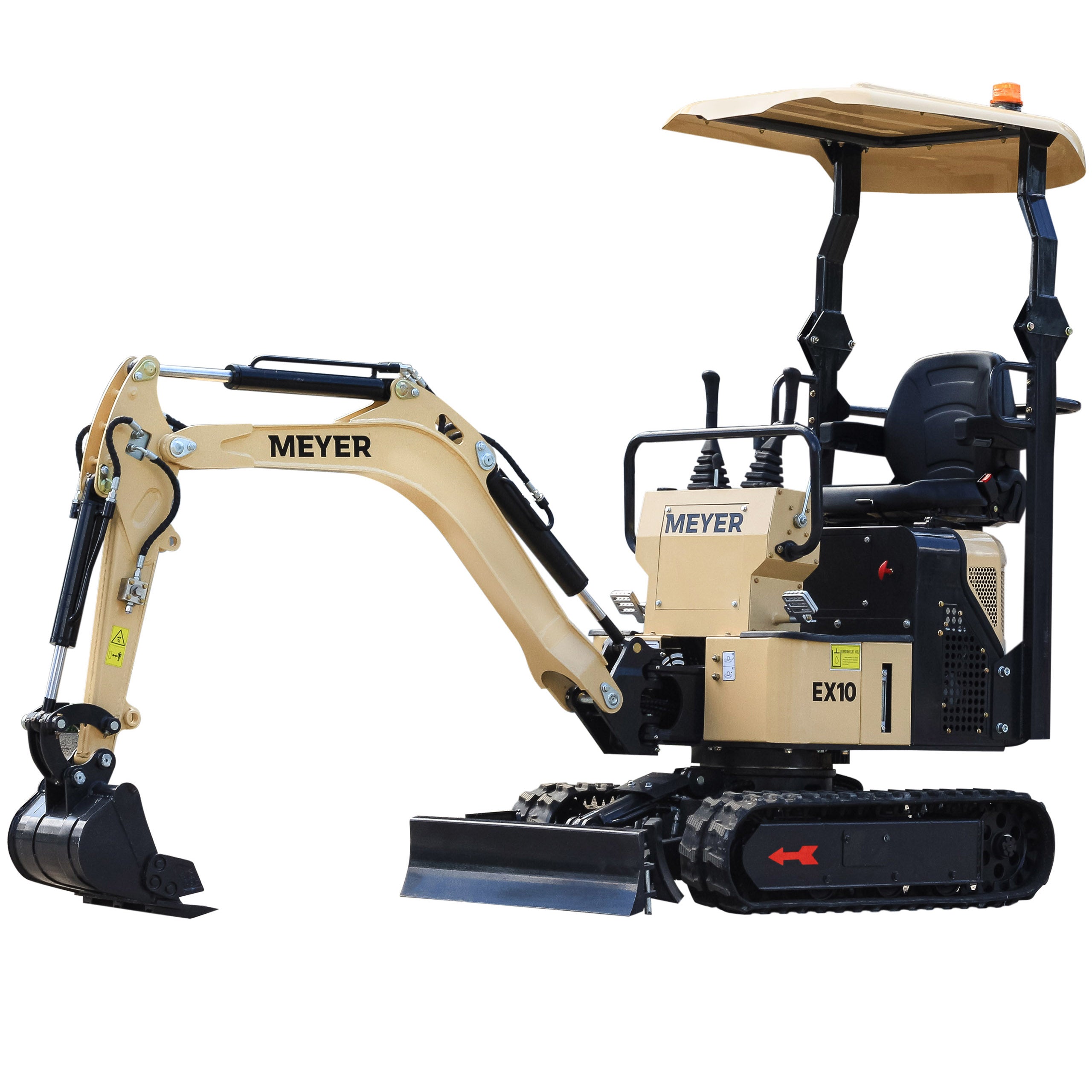 Minikoparka gąsienicowa MEYER EX10 (silnik Briggs & Stratton, skrętne ramię)