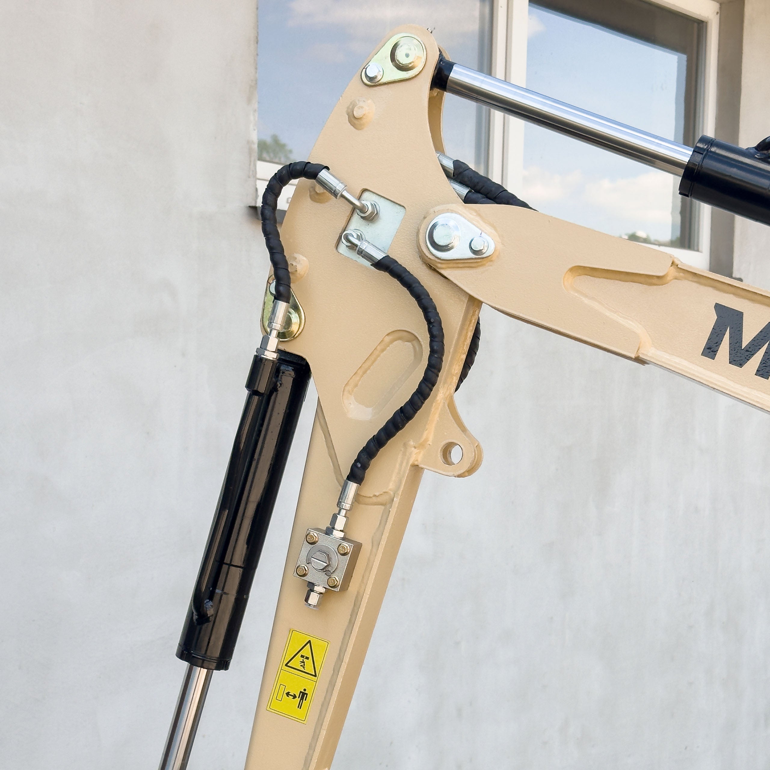 Minikoparka gąsienicowa MEYER EX10 (silnik Briggs & Stratton, skrętne ramię)