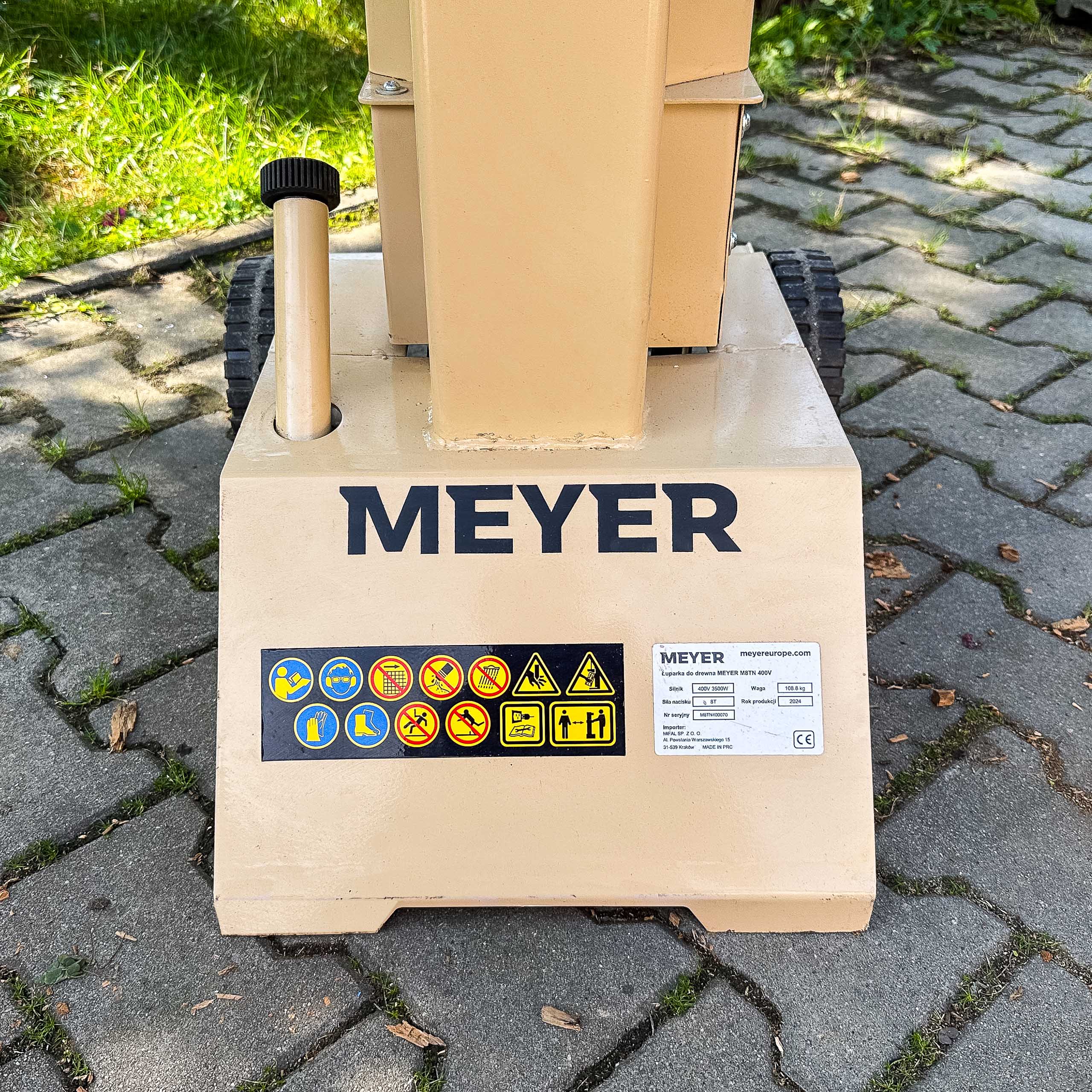 Łuparka do drewna MEYER M8TN 400V