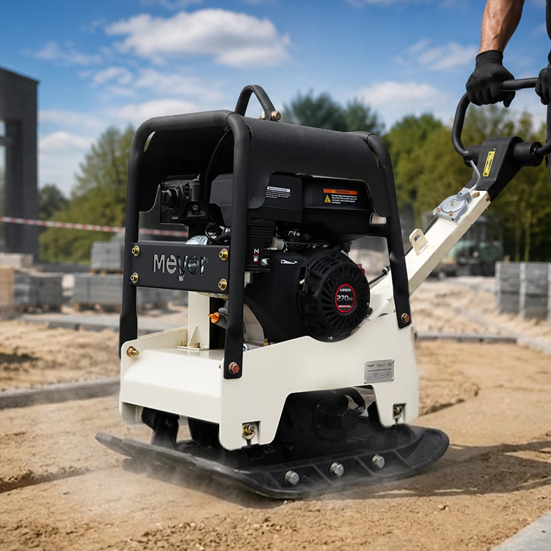 Zagęszczarka z rewersem hydraulicznym MEYER PC160HR
