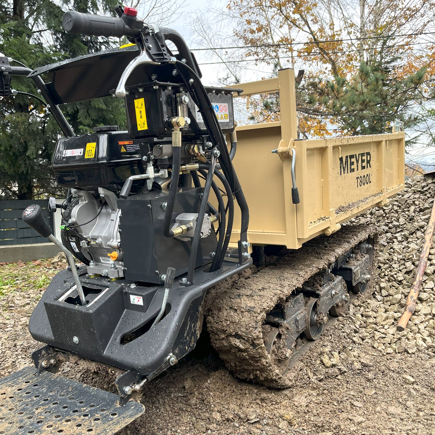 Wozidło gąsienicowe MEYER T800L