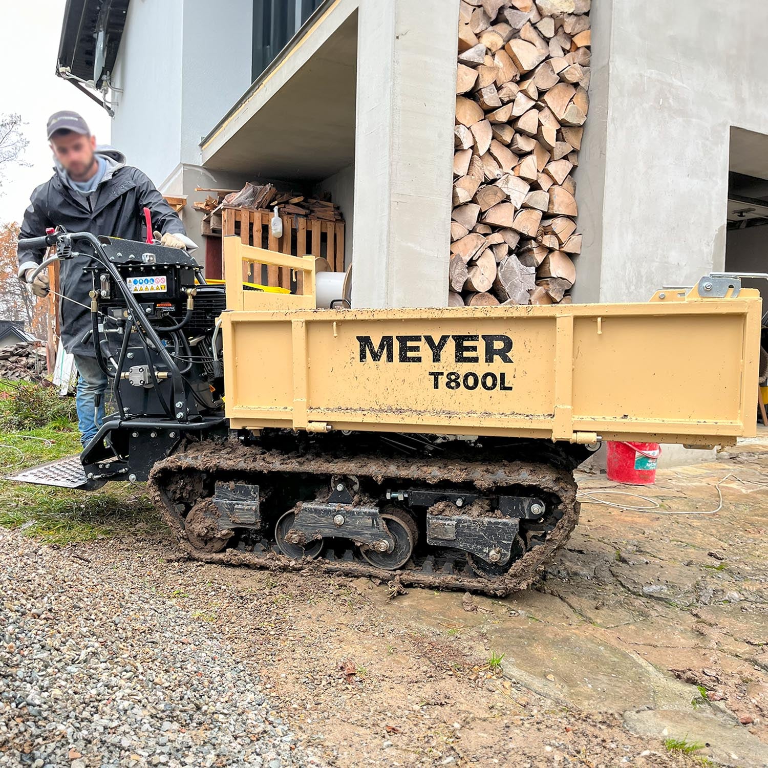 Wozidło gąsienicowe MEYER T800L