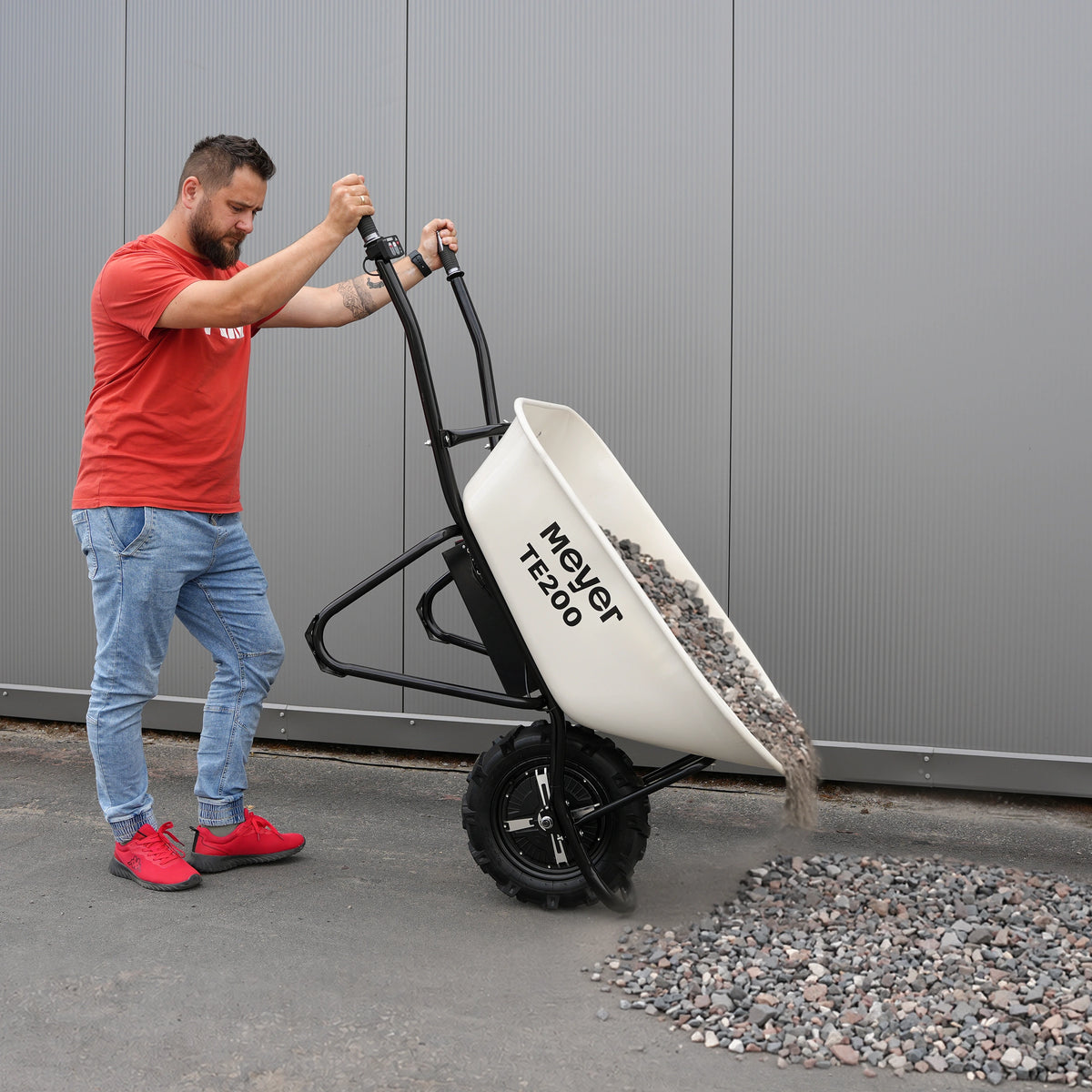 Taczka elektryczna z napędem MEYER TE200