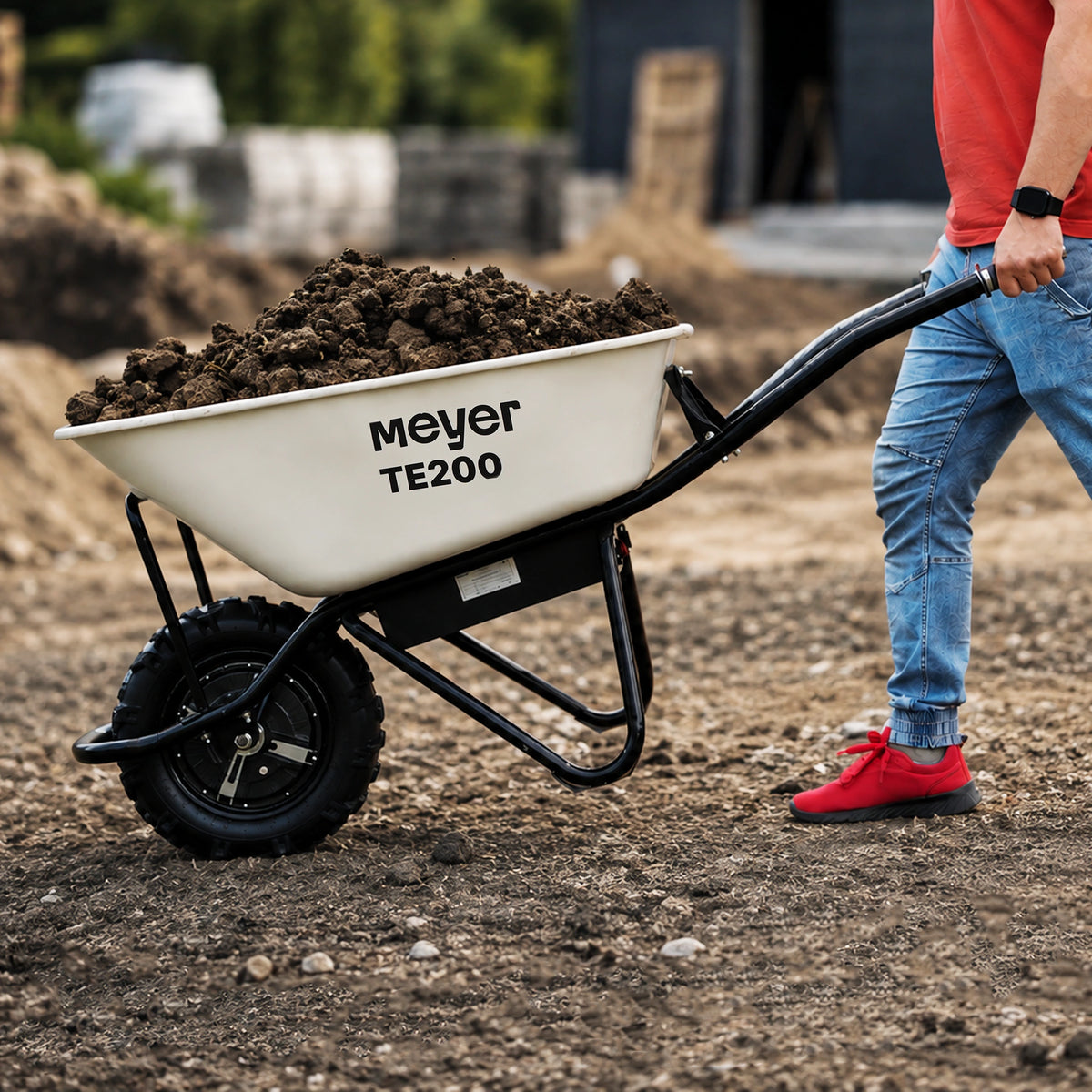 Taczka elektryczna z napędem MEYER TE200