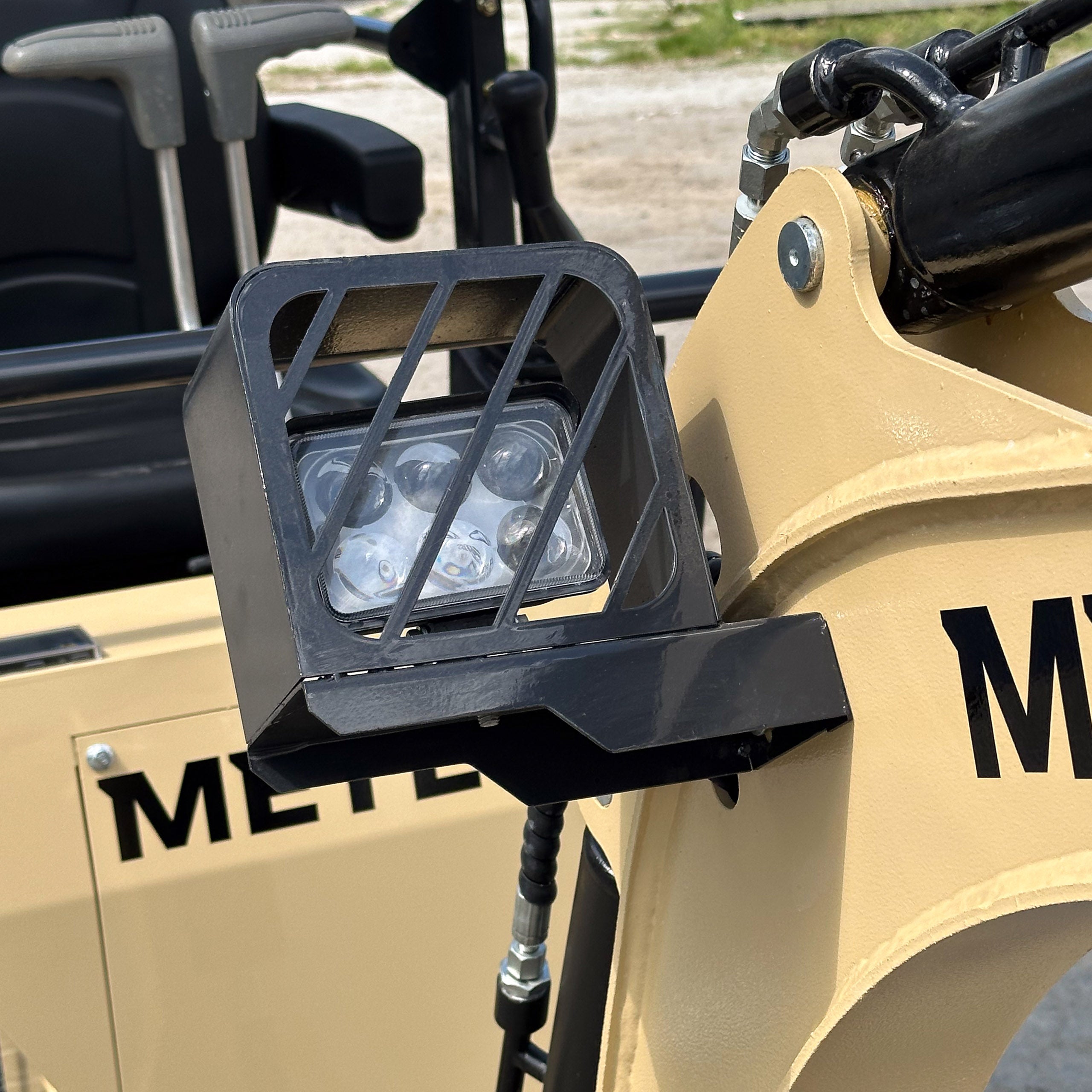 Minikoparka gąsienicowa MEYER EX12 - skrętne ramię, joystick