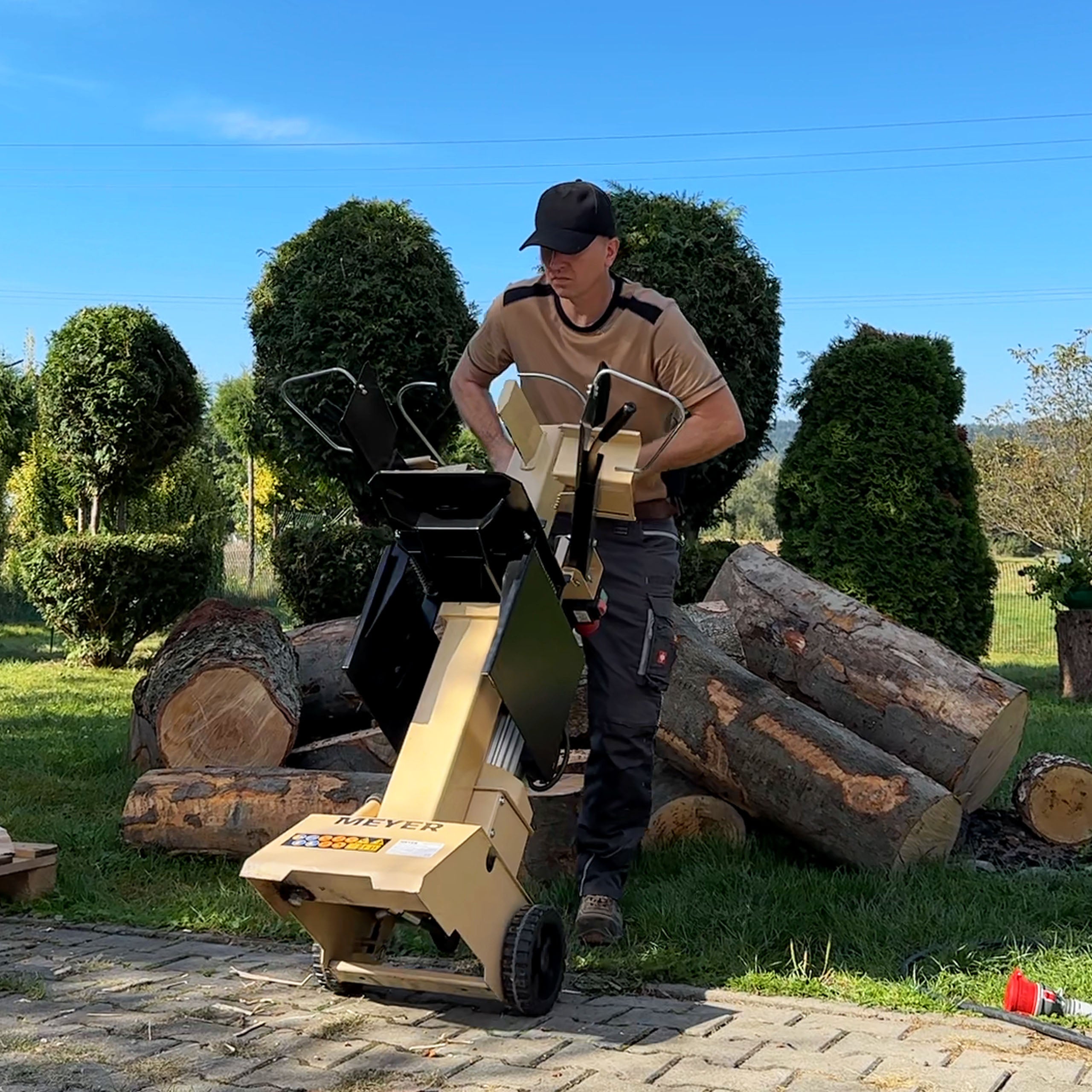 Łuparka do drewna MEYER M8TN 400V