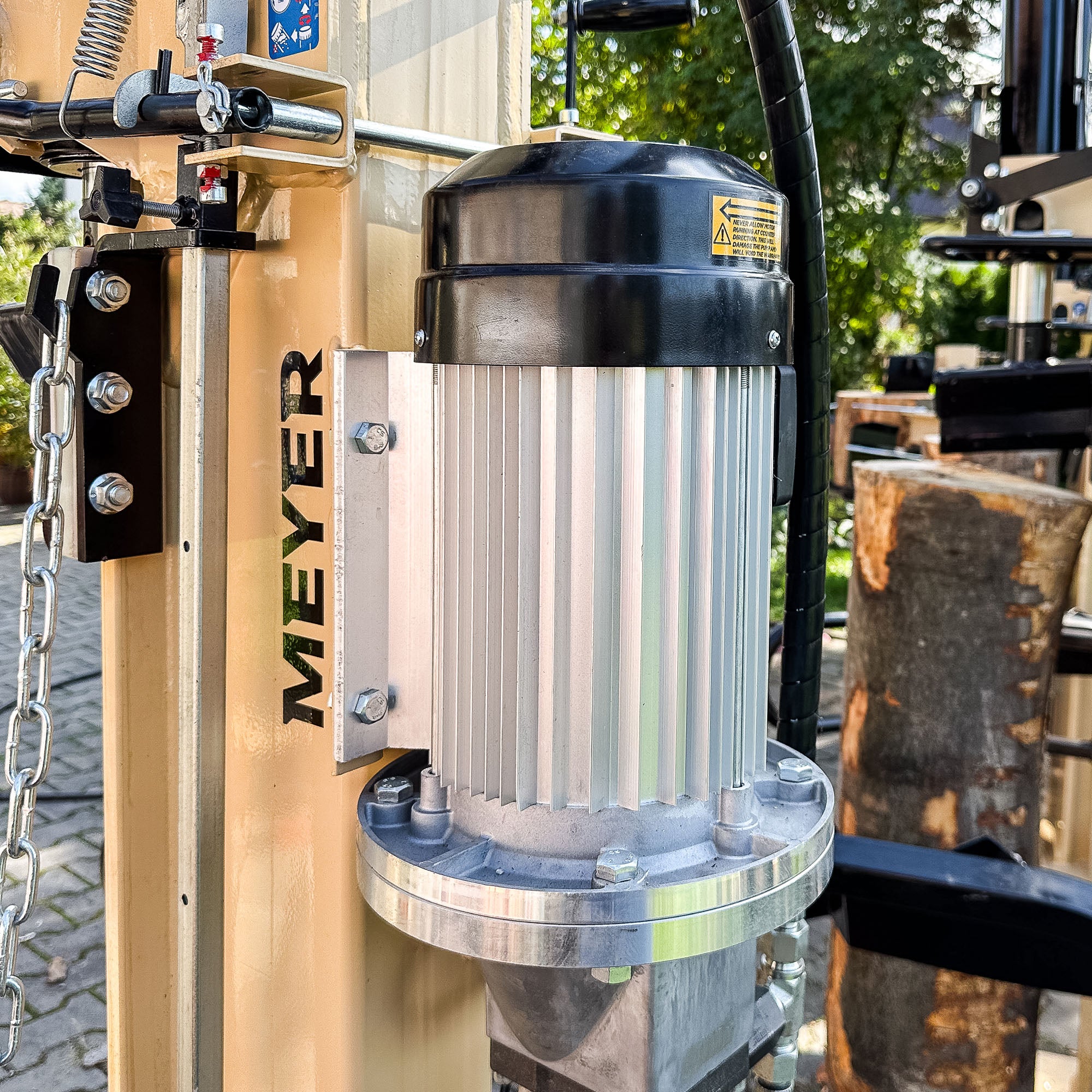 Łuparka do drewna MEYER M30TN 400V z WOM