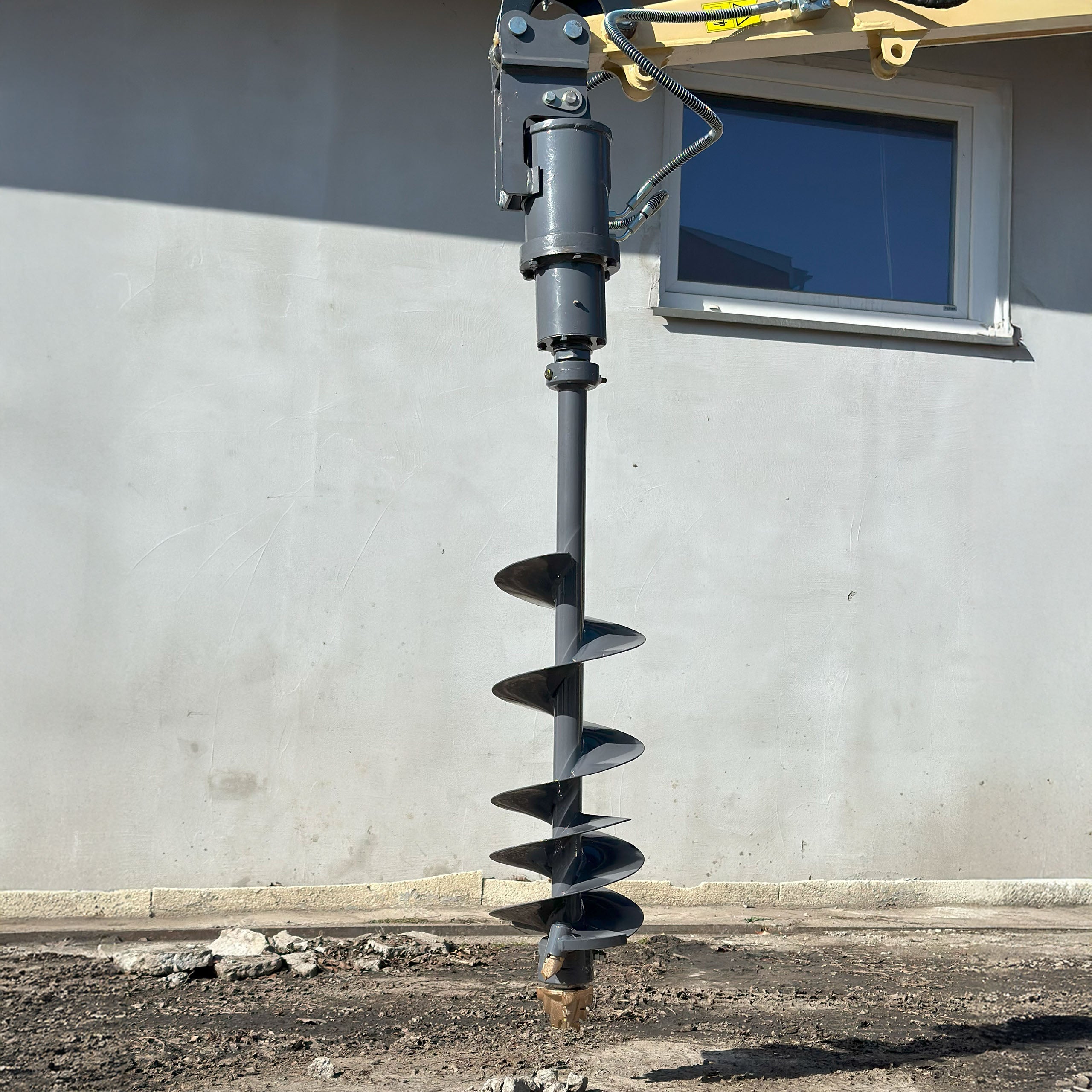 Wiertnica hydrauliczna do koparki Meyer z wiertłem zbrojeniowym 250mm