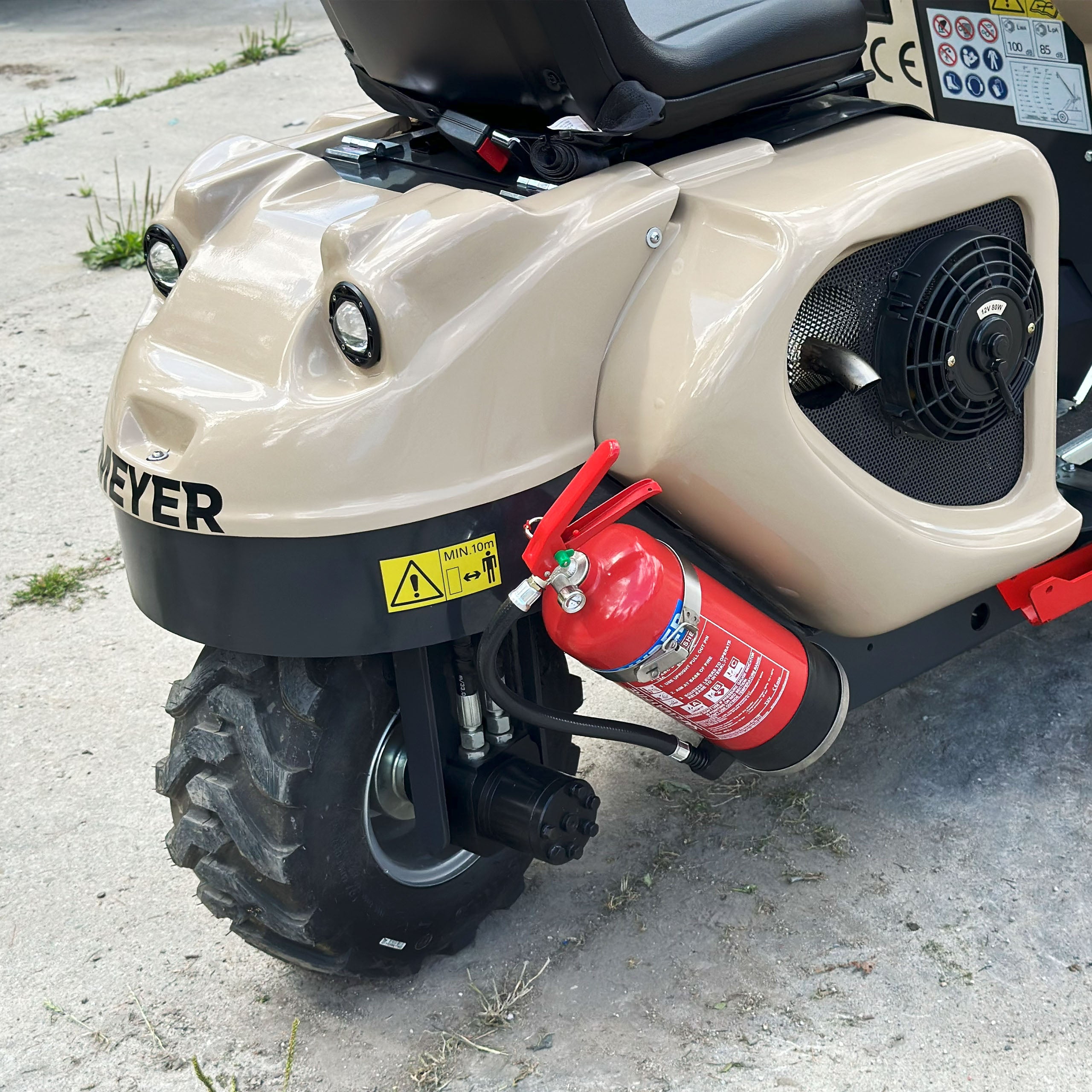 Miniładowarka kołowa MEYER MWL35