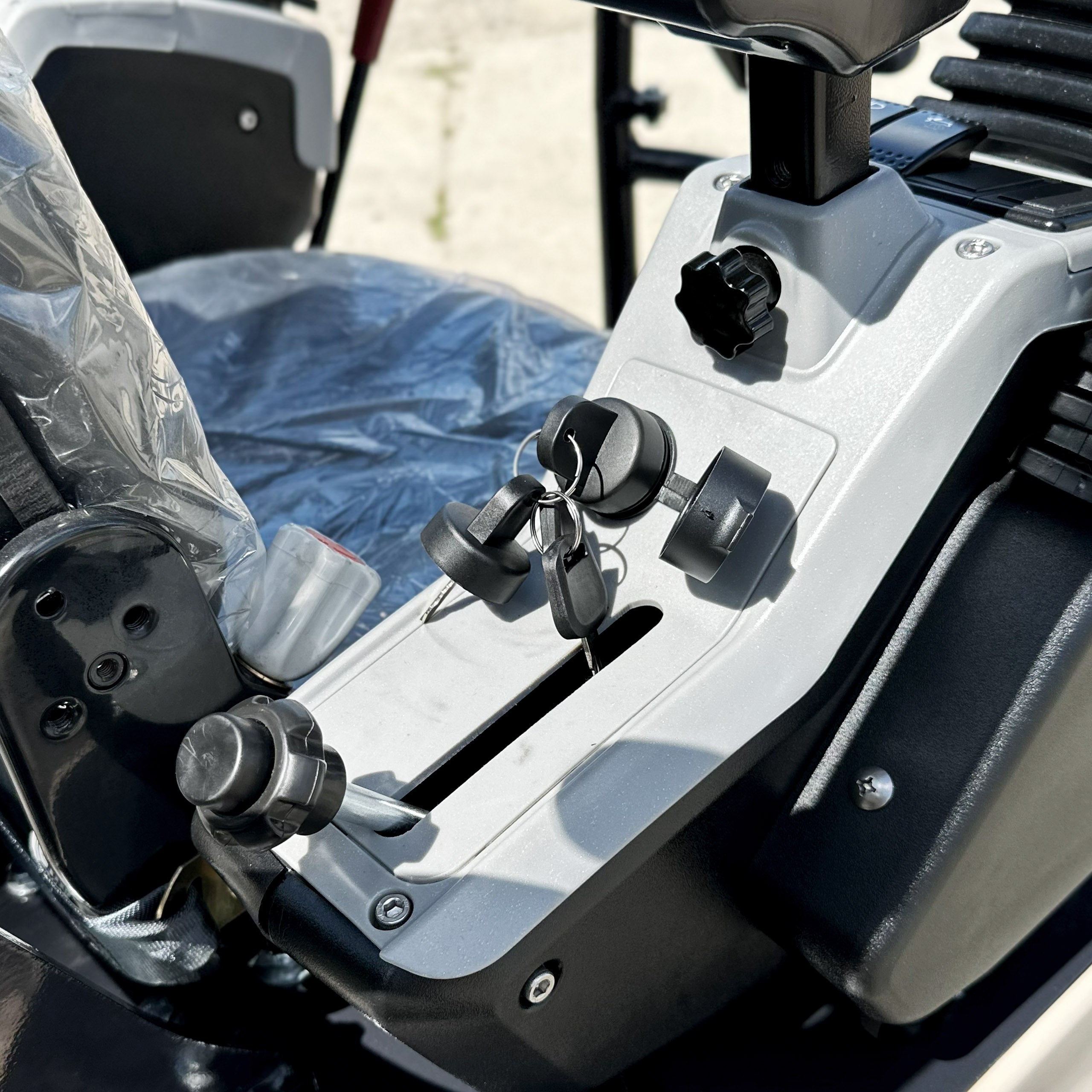 MINIKOPARKA GĄSIENICOWA MEYER EX15 z rozsuwanymi gąsienicami + skrętne ramię + JOYSTICK