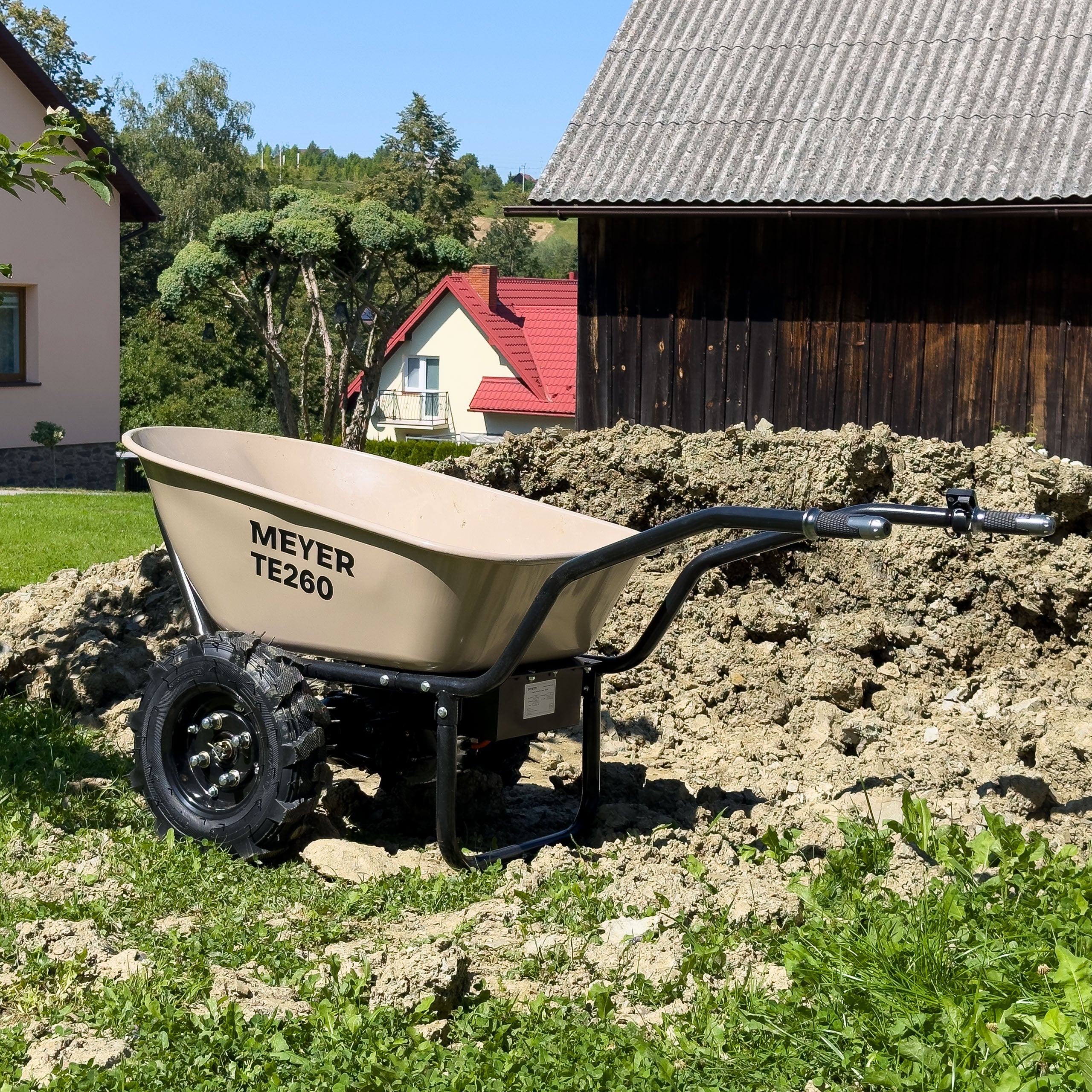 Taczka elektryczna z napędem MEYER TE260