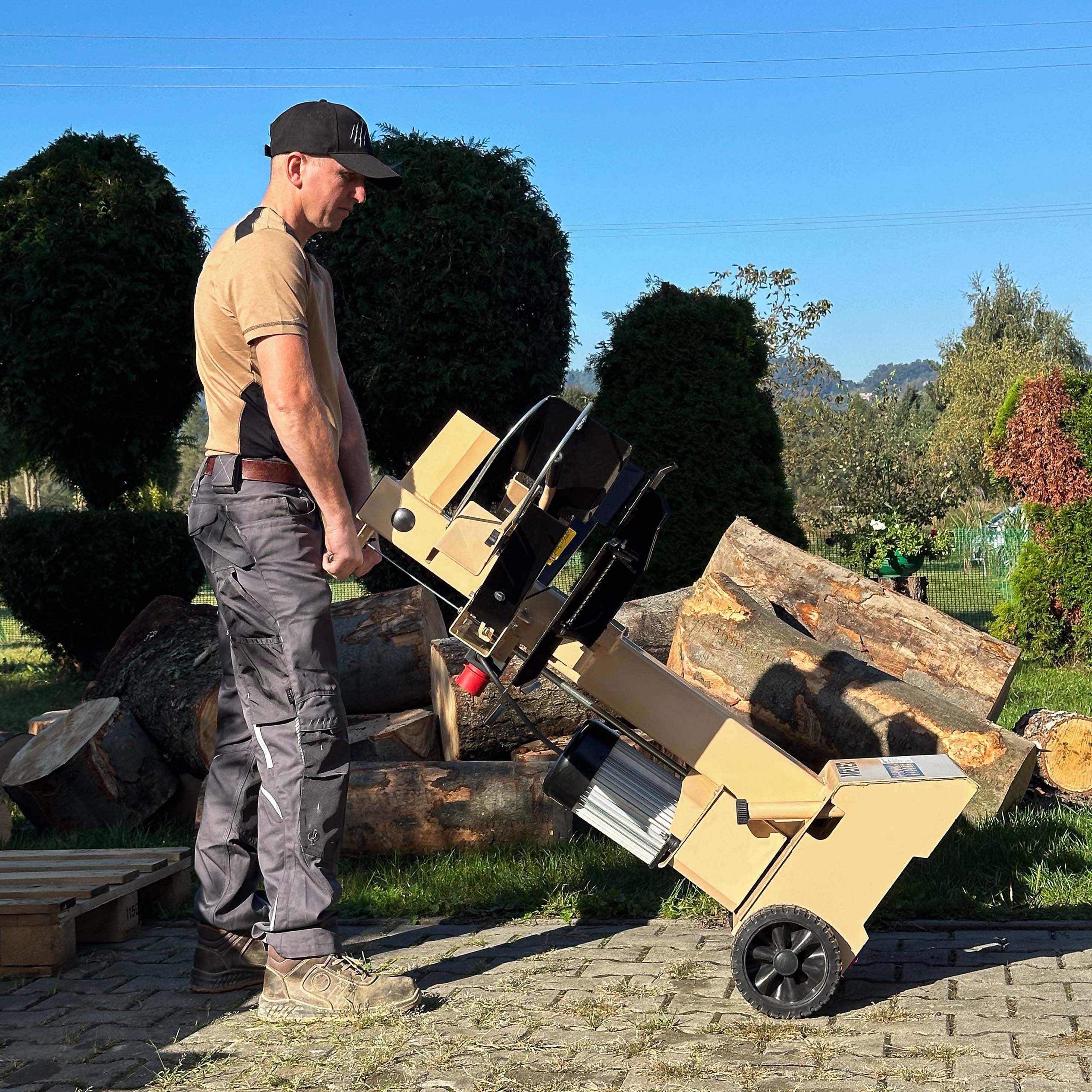 Łuparka do drewna MEYER M8TN 230V