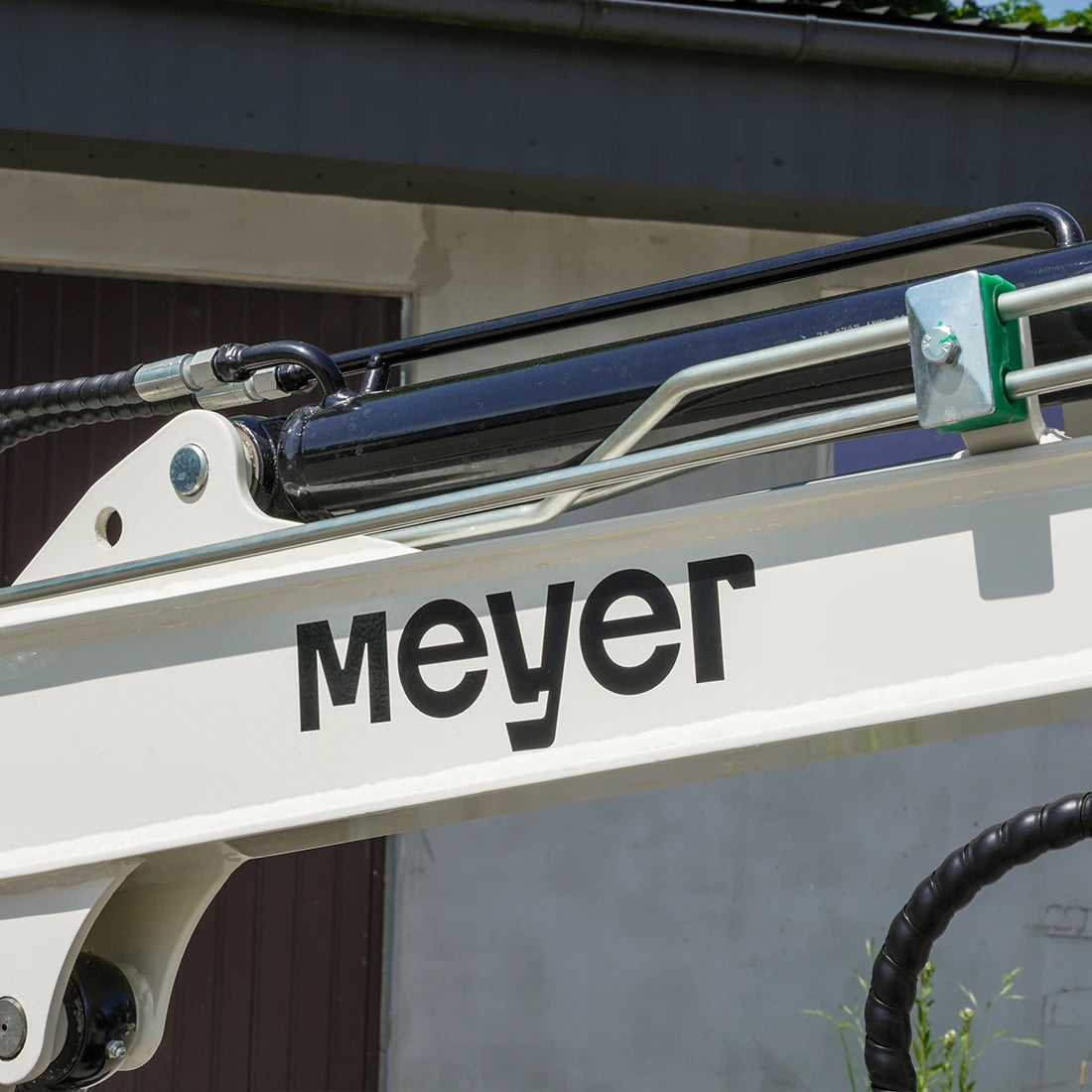 Minikoparka gąsienicowa MEYER X1000 - skrętne ramię