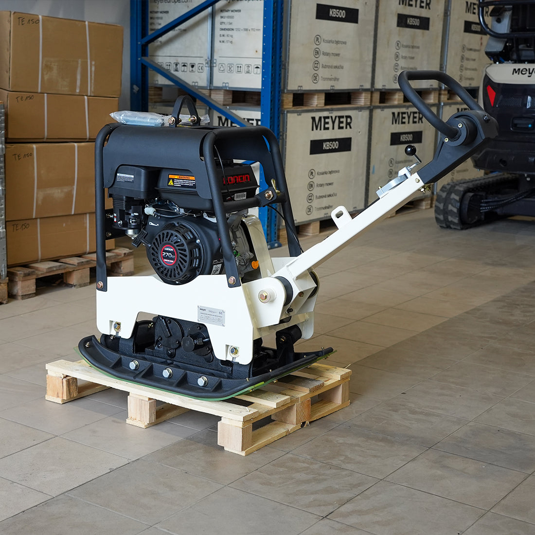 Zagęszczarka z rewersem hydraulicznym MEYER PC160HR
